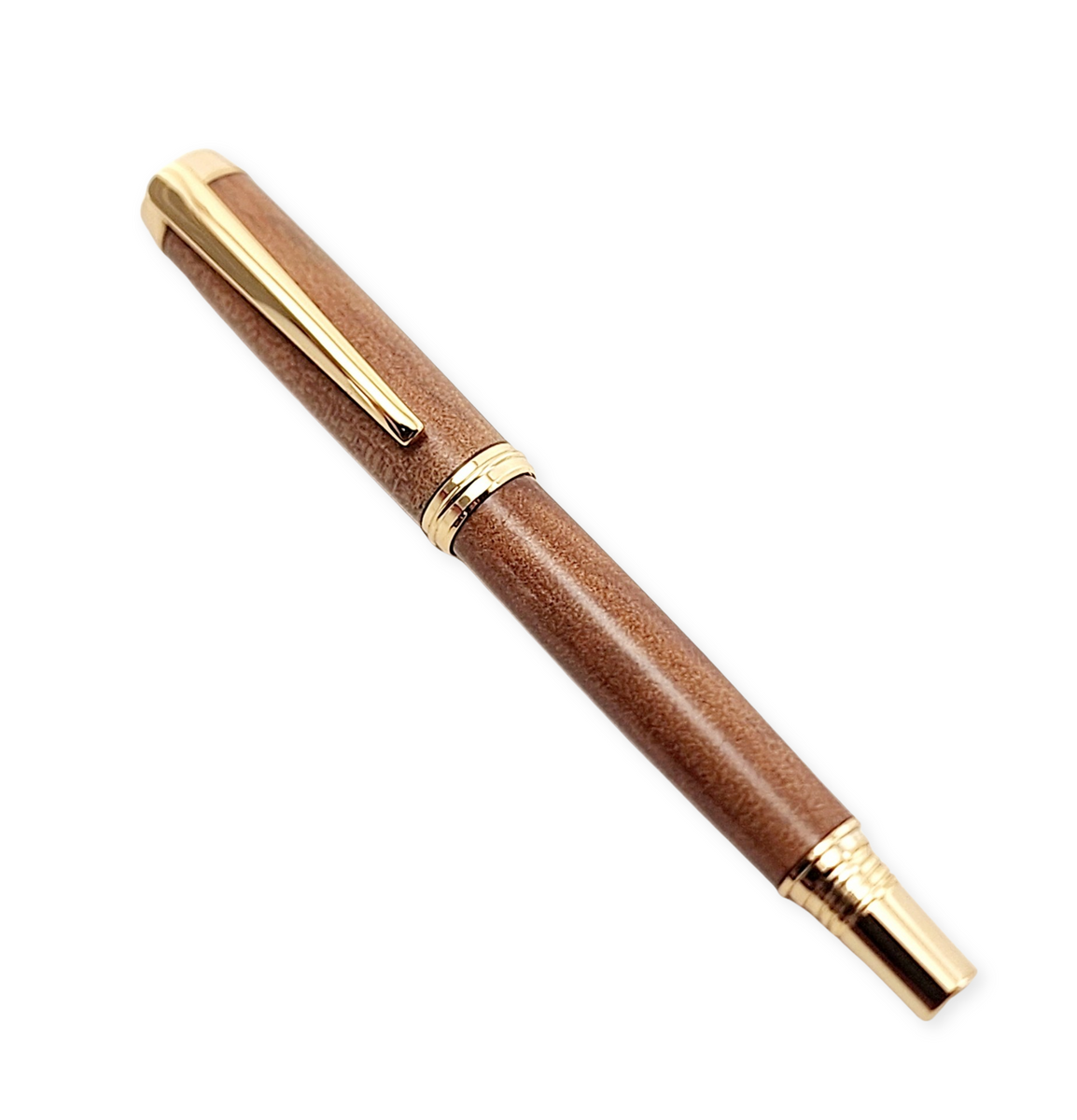 【中古】 Pendragon / Past And Presence Algonquin Fountain Pen - Ancient Kauri #3074 – Just Write Ink