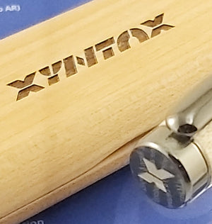 Postable Atrax rollerball with Maple Pen Box